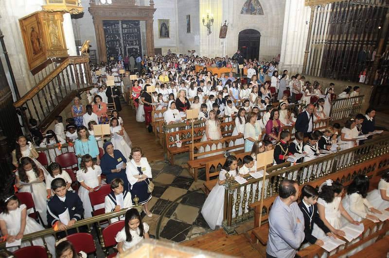 Celebración del Corpus en Palencia