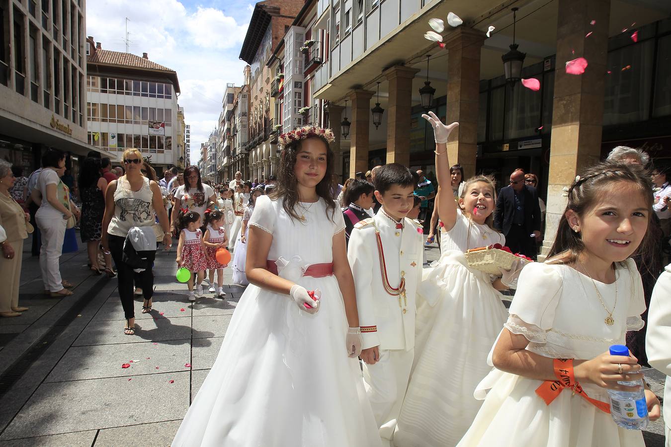 Celebración del Corpus en Palencia