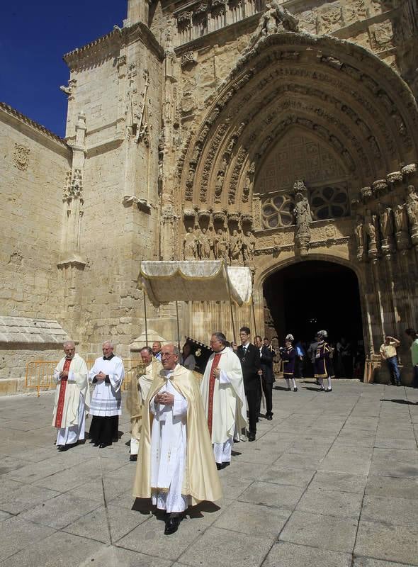 Celebración del Corpus en Palencia