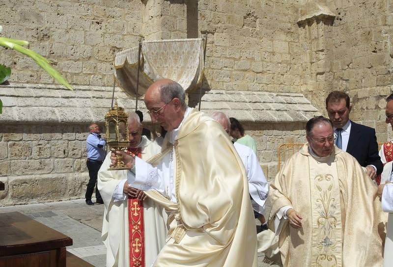 Celebración del Corpus en Palencia