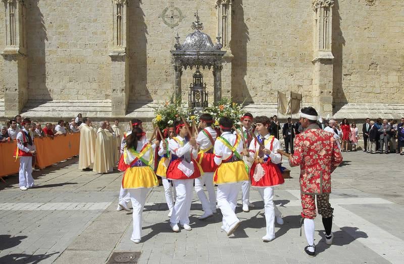 Celebración del Corpus en Palencia