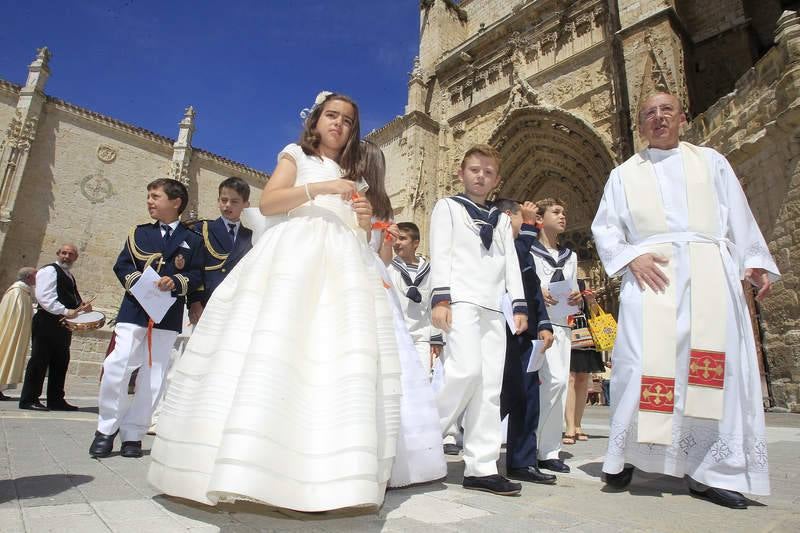 Celebración del Corpus en Palencia