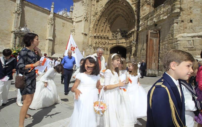 Celebración del Corpus en Palencia