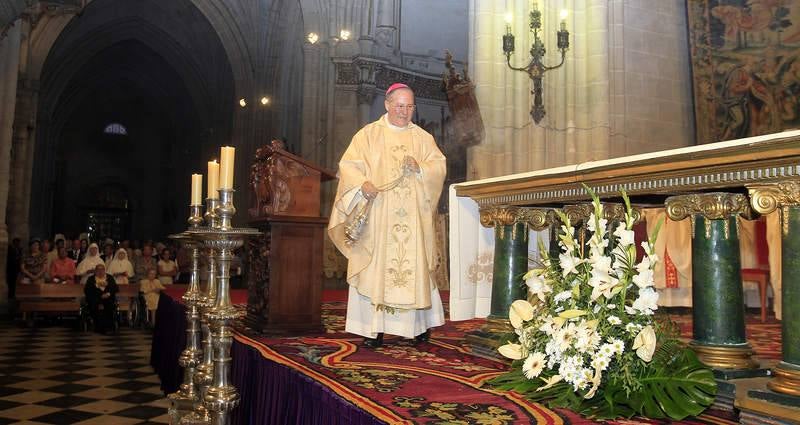 Cientos de personas en el Corpus de Palencia