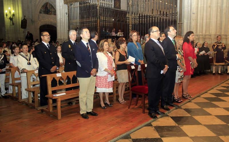 Cientos de personas en el Corpus de Palencia