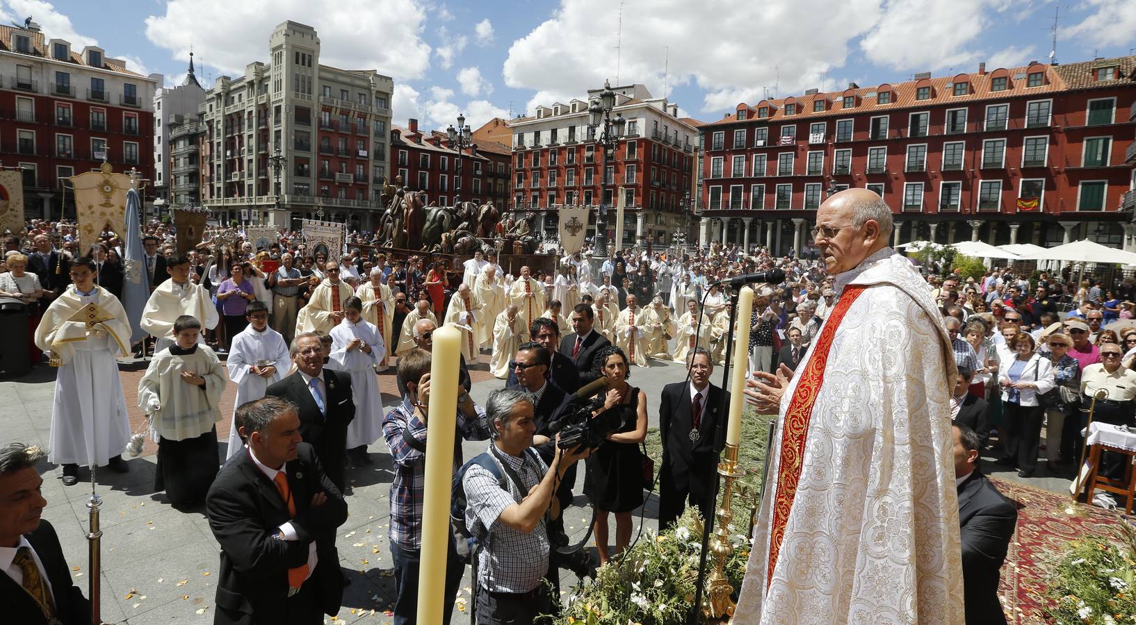 Procesión del Corpus en Valladolid