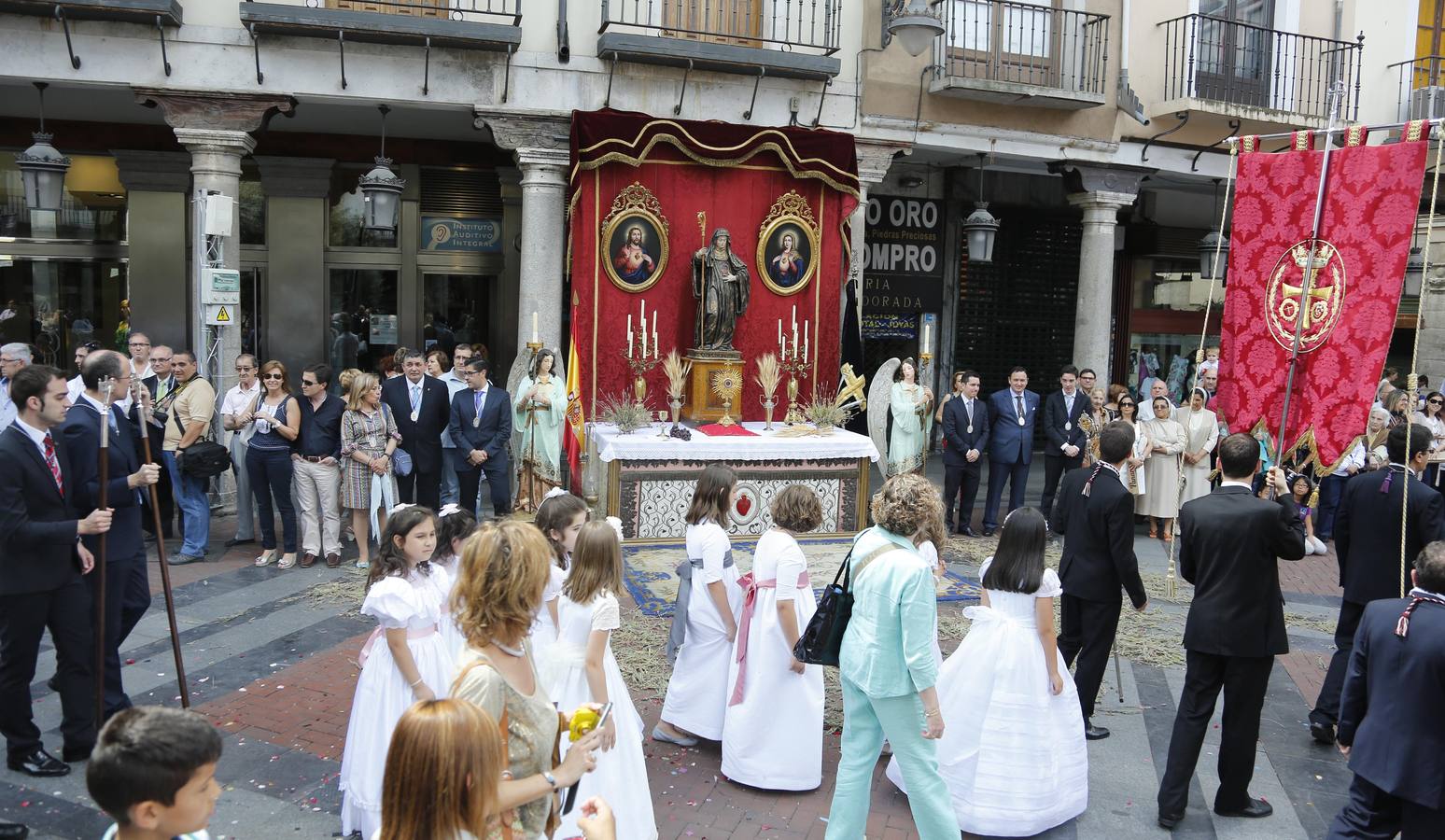Procesión del Corpus en Valladolid