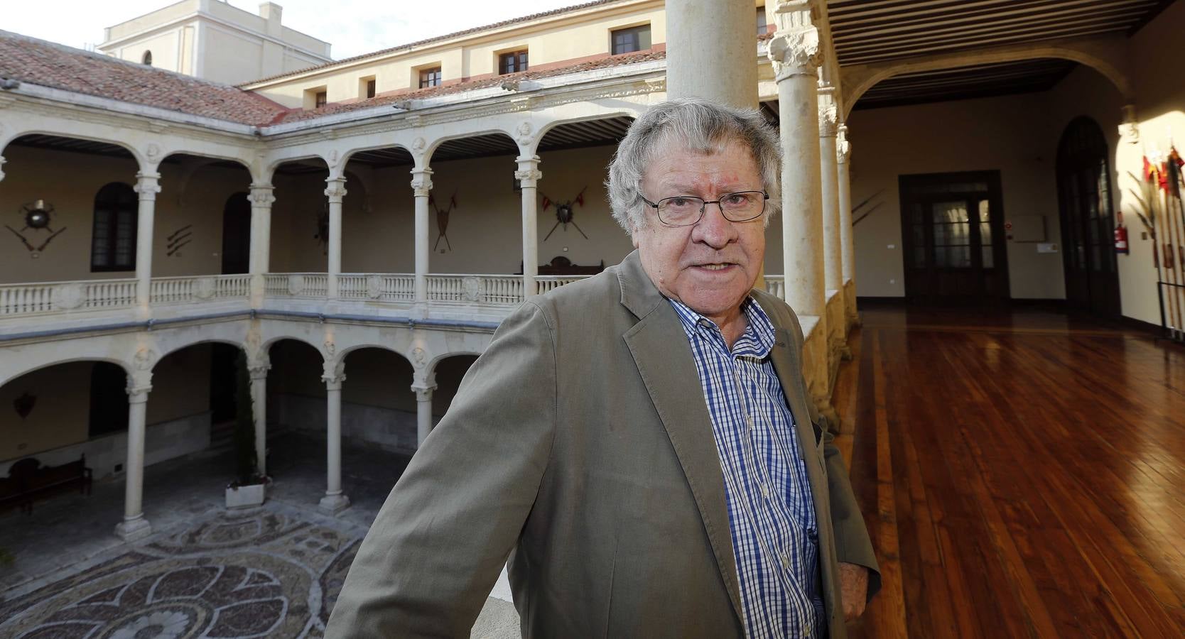 Ian Gibson, en el Aula de Cultura de El Norte