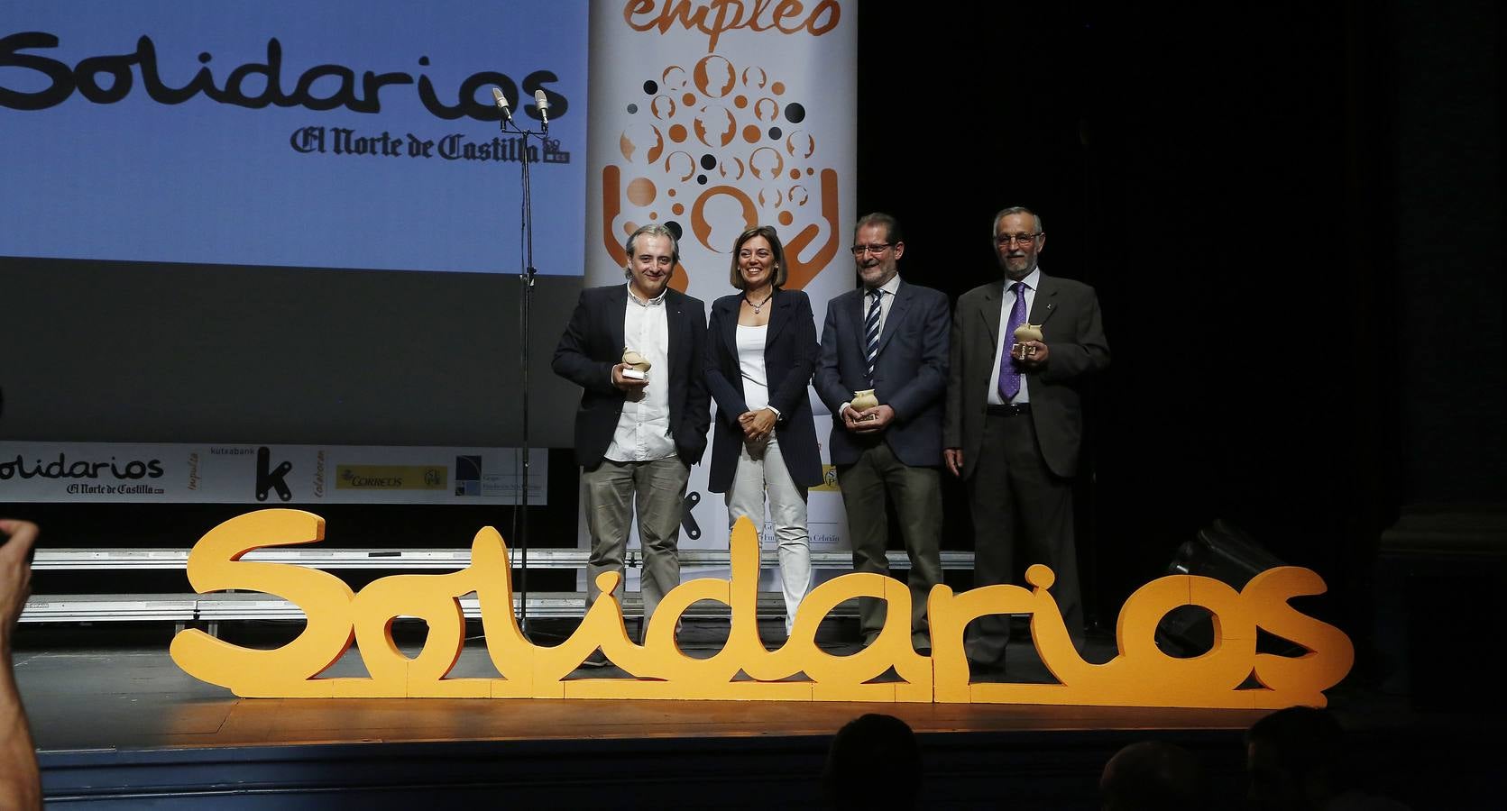 Gala de entrega de los III Premios Solidarios Kutxabank de El Norte de Castilla