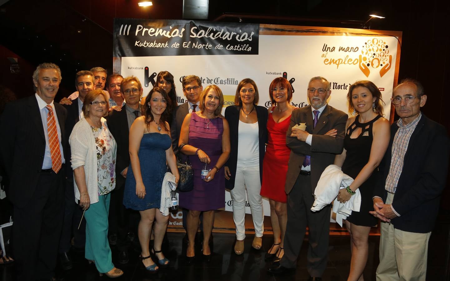 Invitados a la entrega de los III Premios Solidarios Kutxabank de El Norte de Castilla