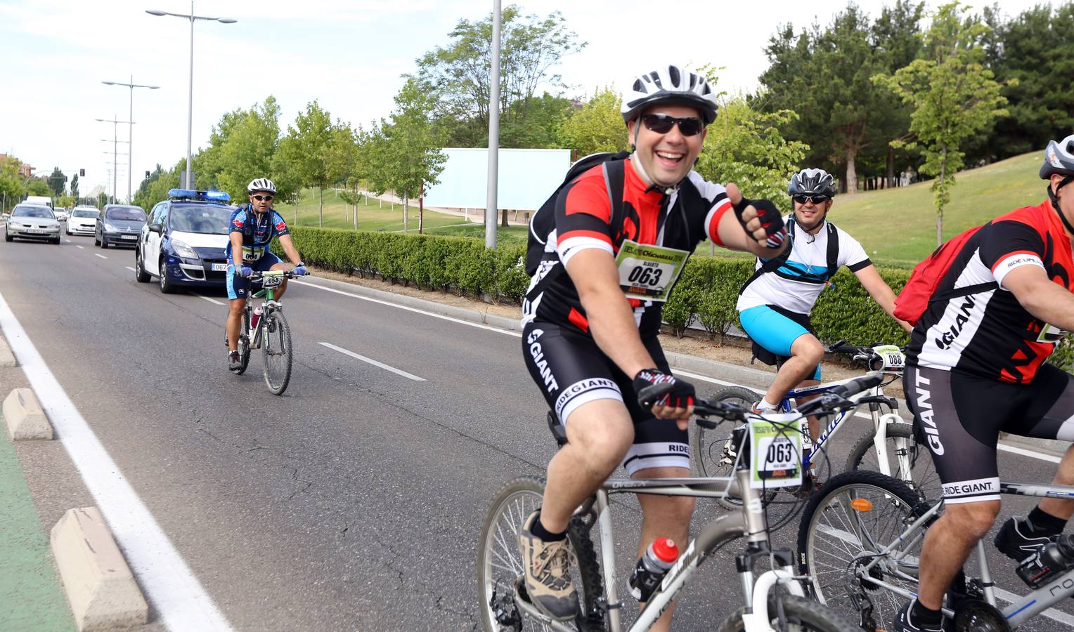 Salida de la ruta desde la Cúpula del Milenio