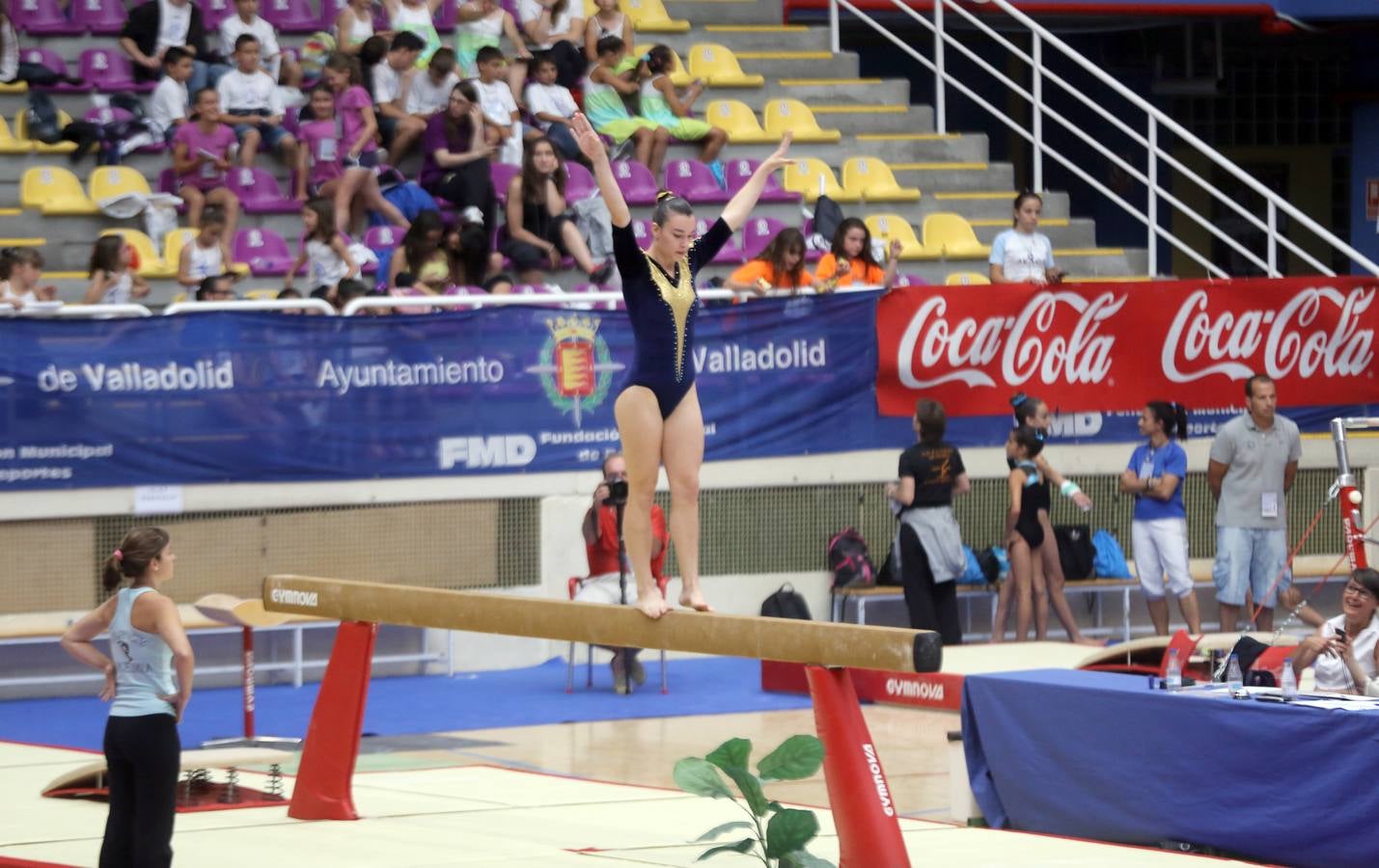 Campeonato de España de Gimnasia Artística en el pabellón Pisuerga de Valladolid