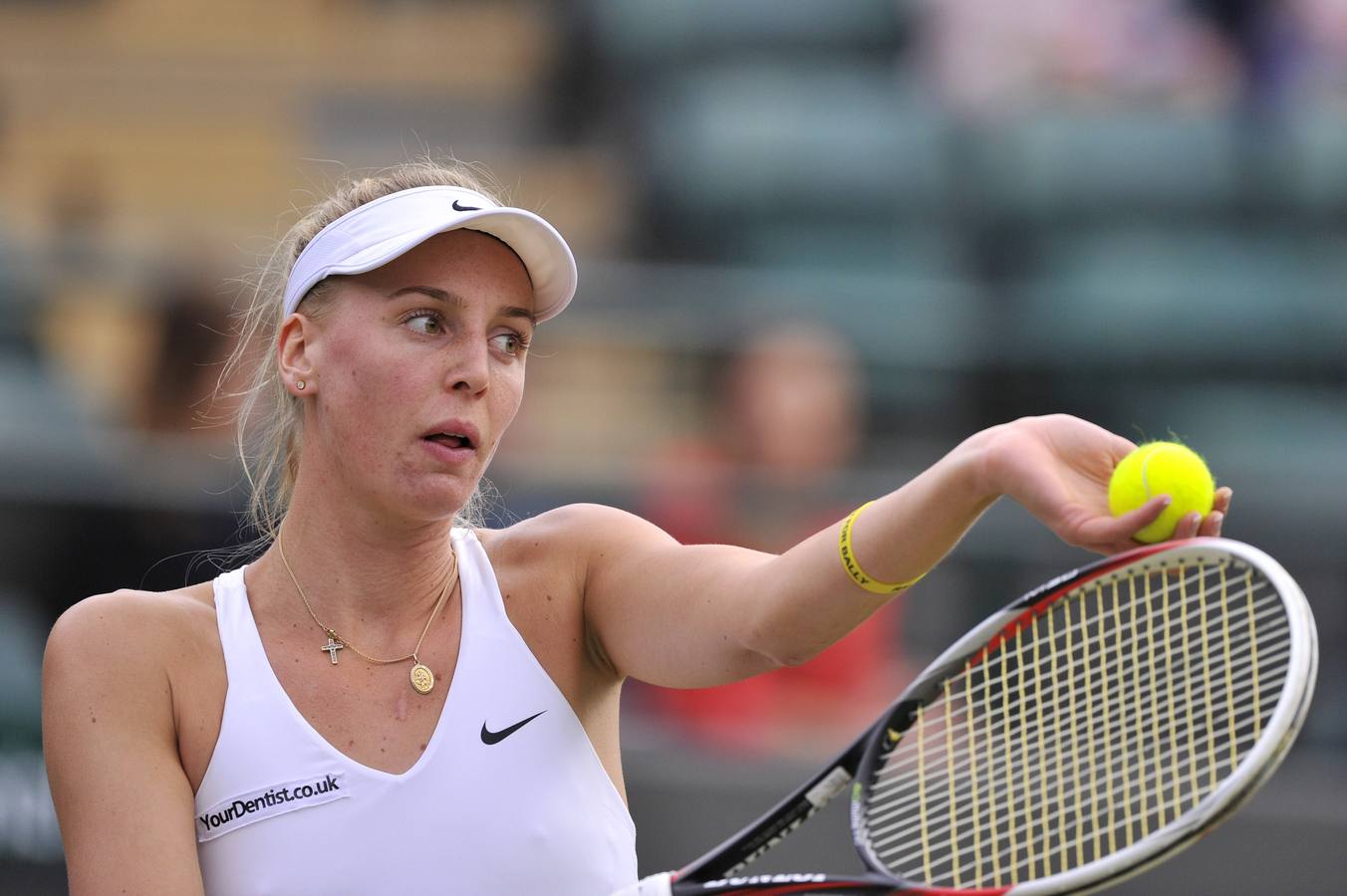 Naomi Broady en Wimbledon