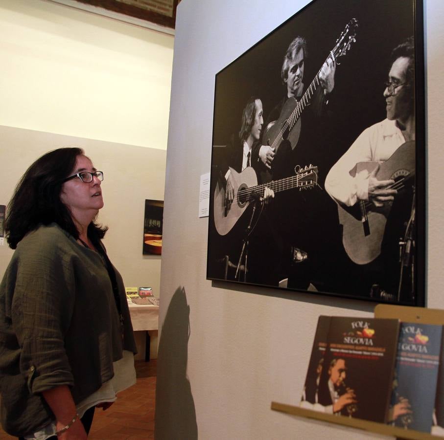 Homenaje de Folk Segovia a Mariano San Romualdo &#039;Silverio&#039; y Paco de Lucía