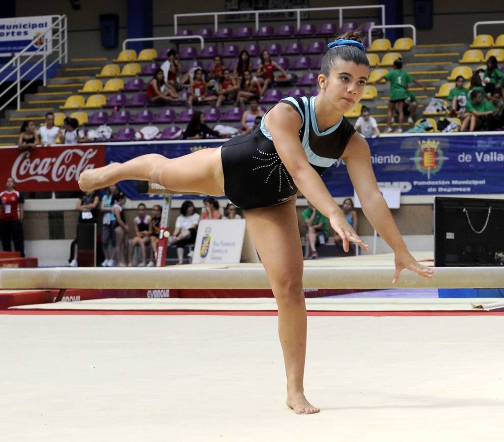 Segunda jornada del Campeonato de España de Gimnasia Artística en el pabellón Pisuerga de Valladolid