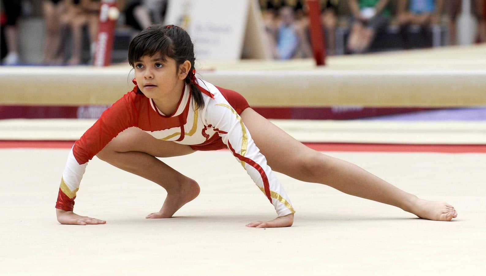Segunda jornada del Campeonato de España de Gimnasia Artística en el pabellón Pisuerga de Valladolid