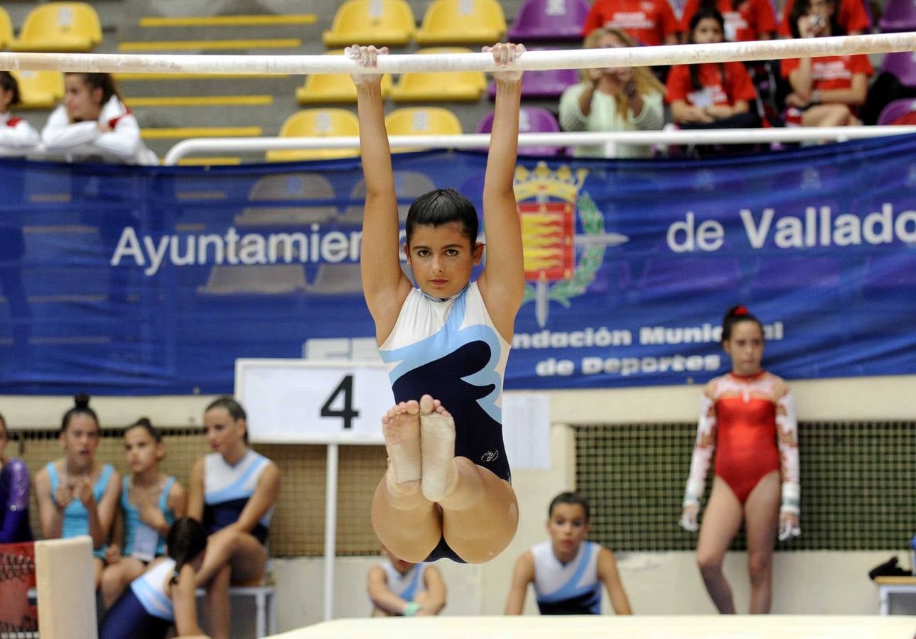 Segunda jornada del Campeonato de España de Gimnasia Artística en el pabellón Pisuerga de Valladolid