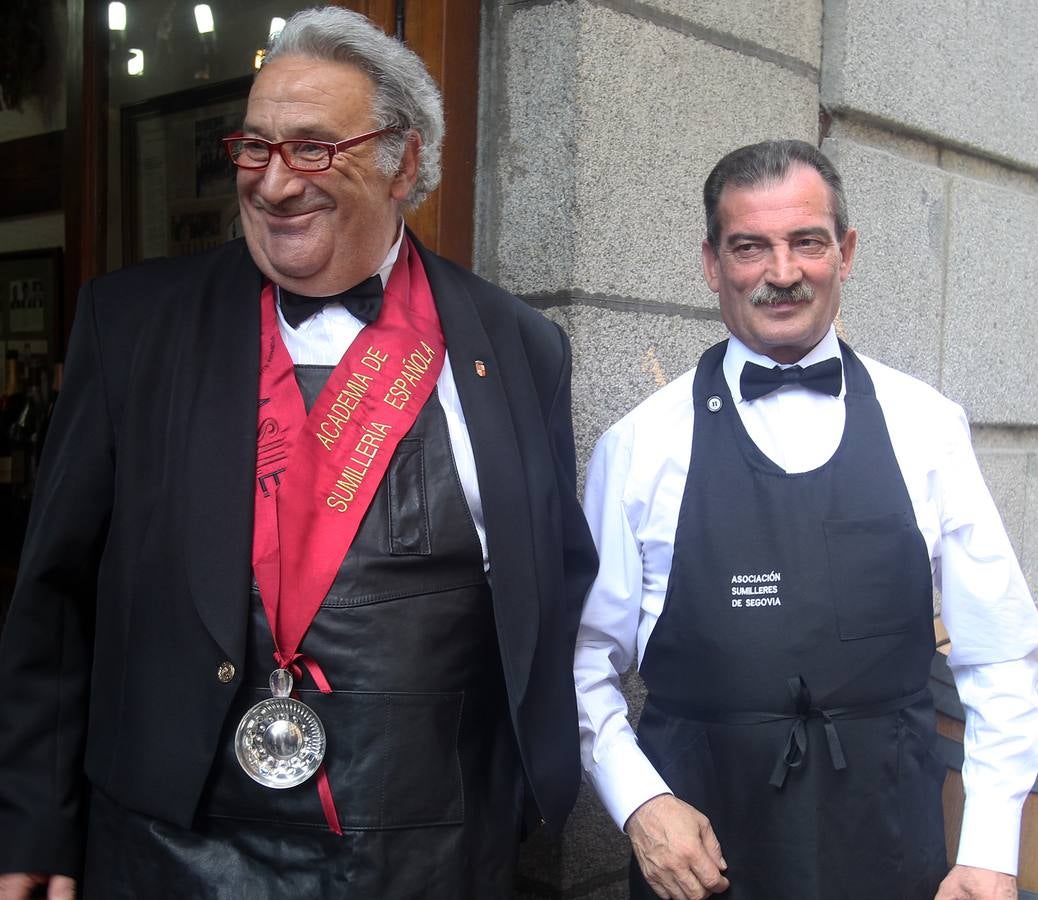 Los sumilleres segovianos celebran San Marcial Copero