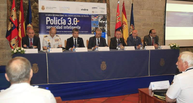 Clausura del II Curso Internacional de la Policía Nacional en Carrión de los Condes. Palencia