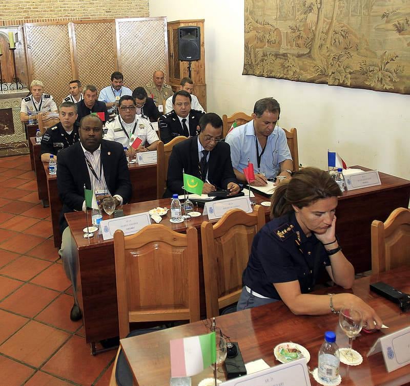 Clausura del II Curso Internacional de la Policía Nacional en Carrión de los Condes. Palencia