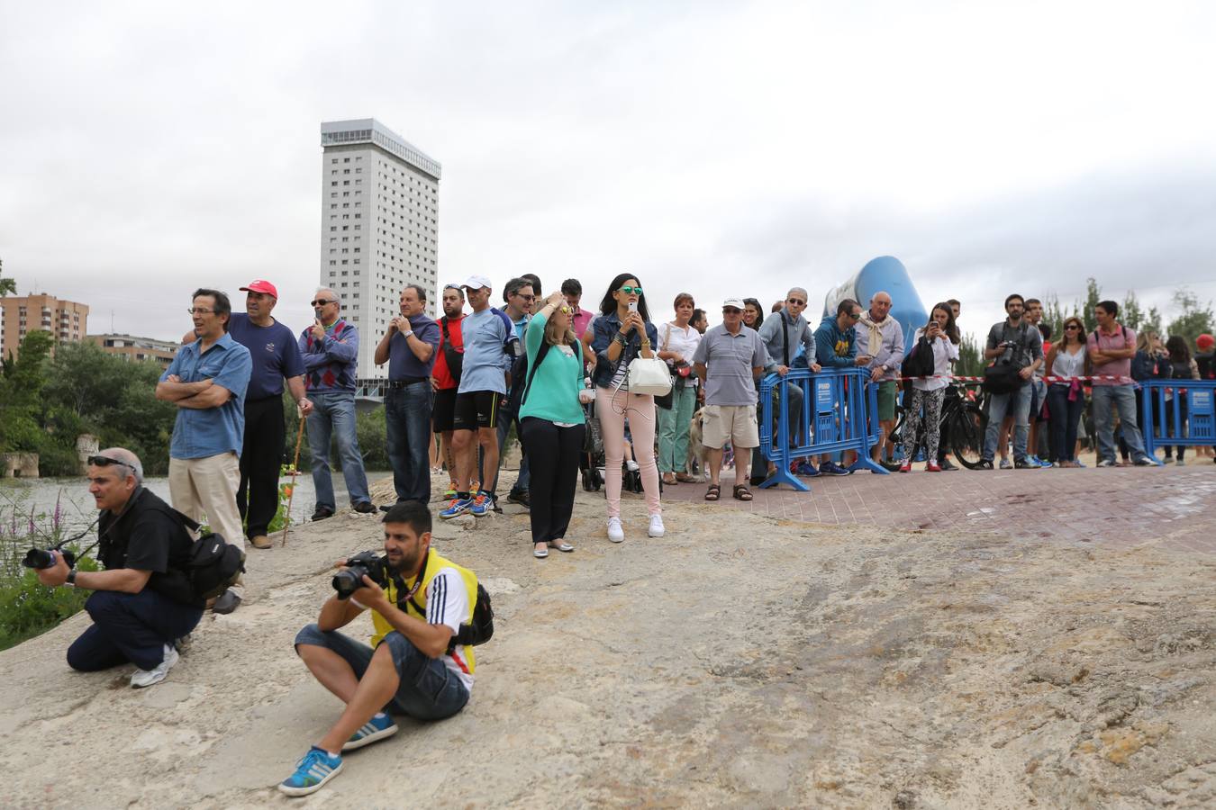 Valladolid celebra el I Triatlón por equipos Playa de las Moreras