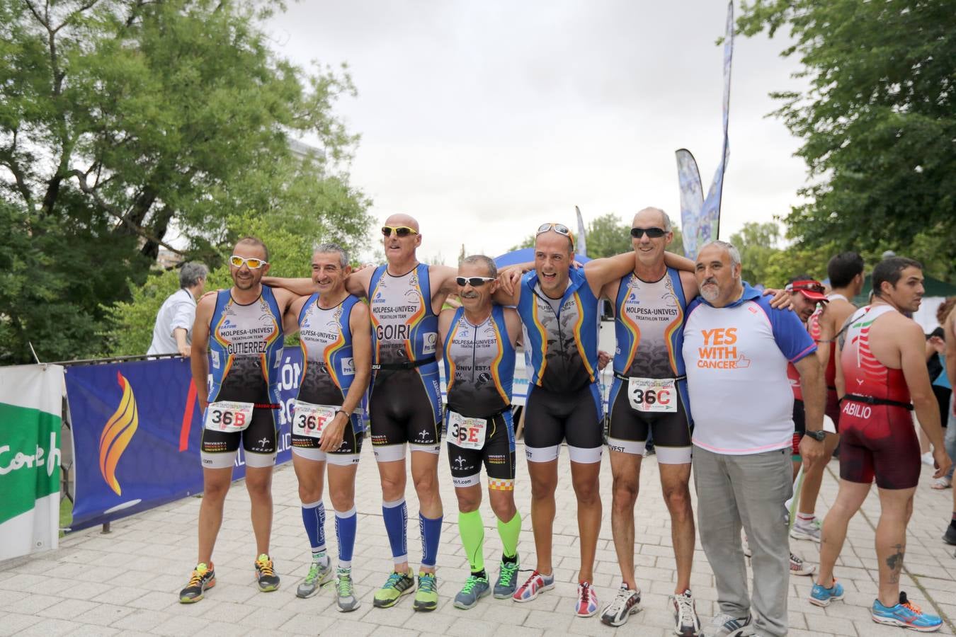 I Triatlón contrarreloj por equipos Playa de las Moreras