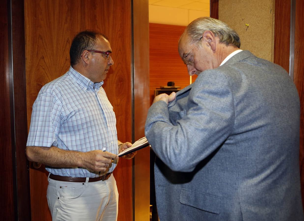 El exjefe de Mantenimiento del Ayuntamiento de Valladolid, Luis Alberto Samaniego, declara en el juzgado