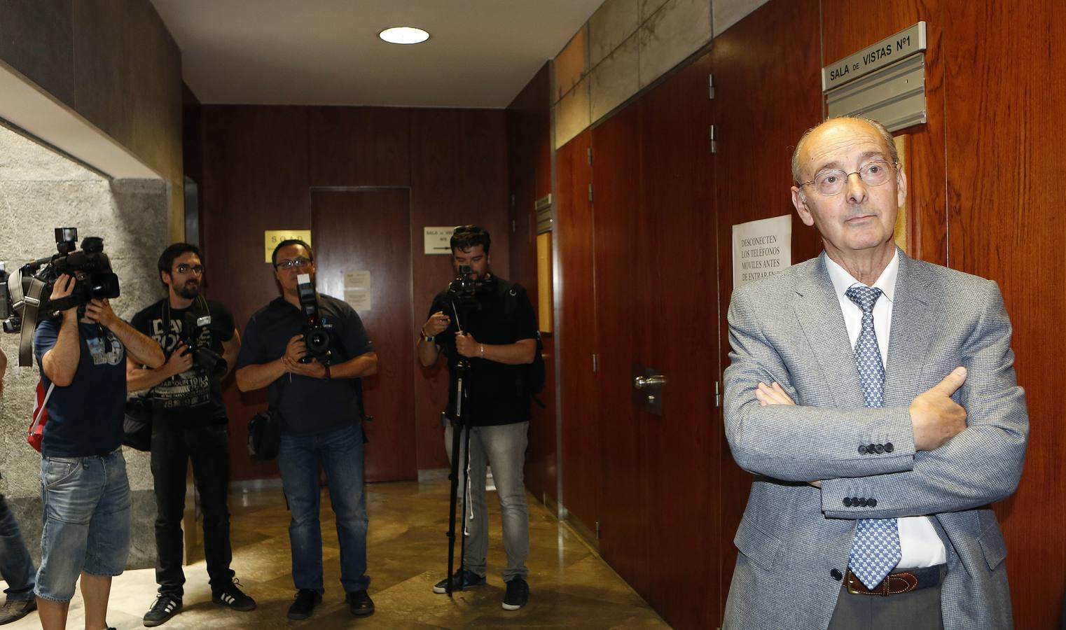 El exjefe de Mantenimiento del Ayuntamiento de Valladolid, Luis Alberto Samaniego, declara en el juzgado