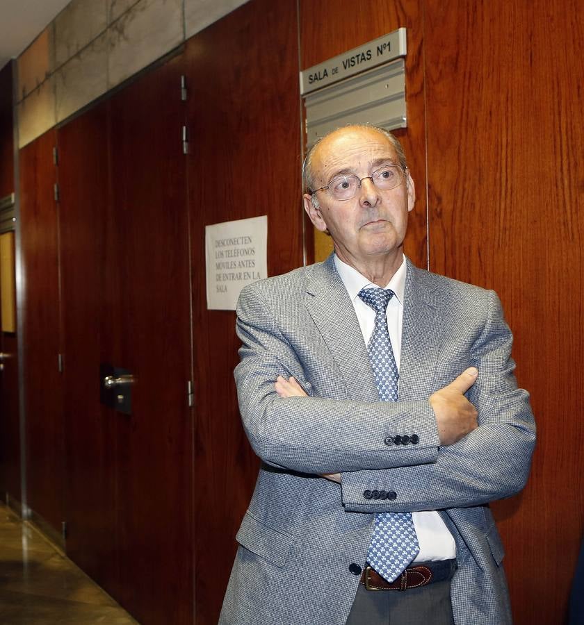 El exjefe de Mantenimiento del Ayuntamiento de Valladolid, Luis Alberto Samaniego, declara en el juzgado