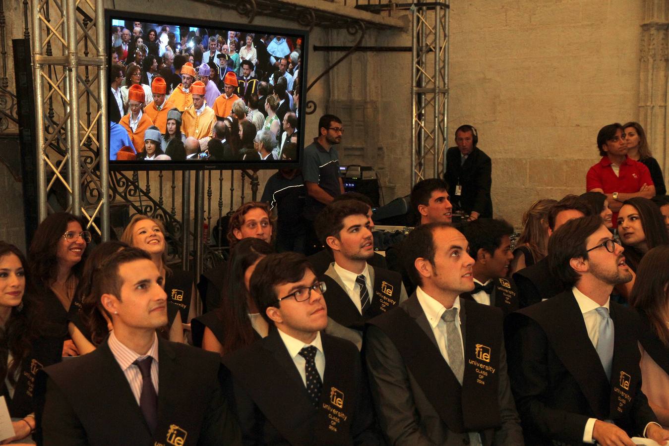 Acto de graduación de la IE Universidad de Segovia