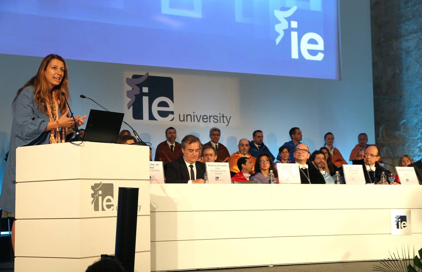 Acto de graduación de la IE Universidad de Segovia