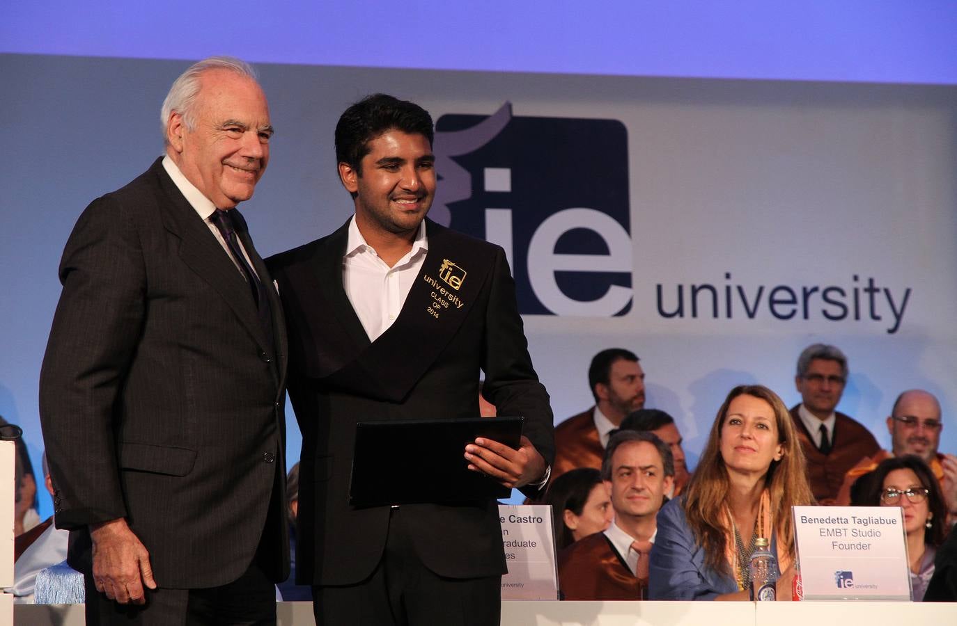 Acto de graduación de la IE Universidad de Segovia