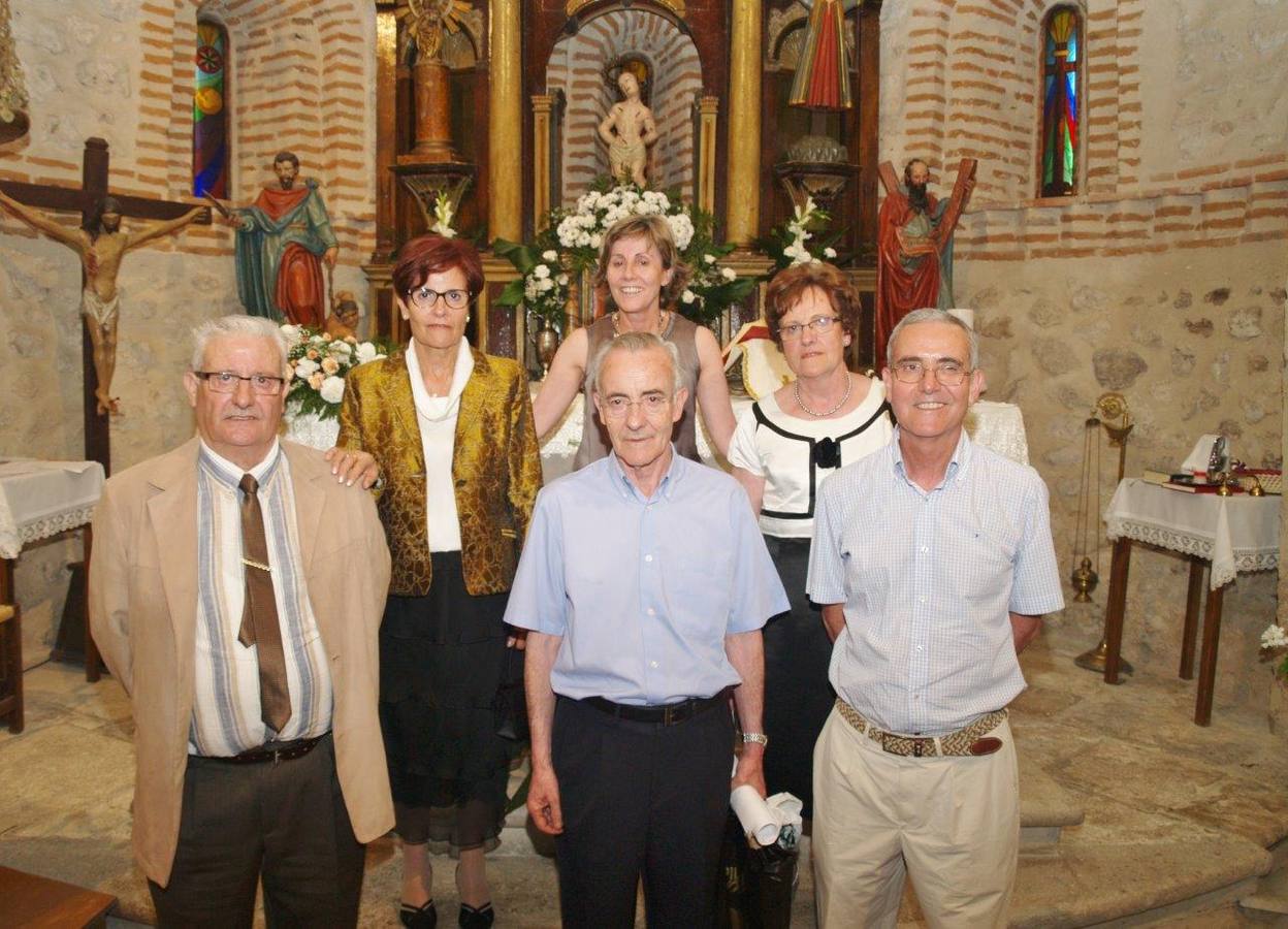 Bodas de oro sacerdotales de José González Caballero en Villaverde de Íscar (Segovia)