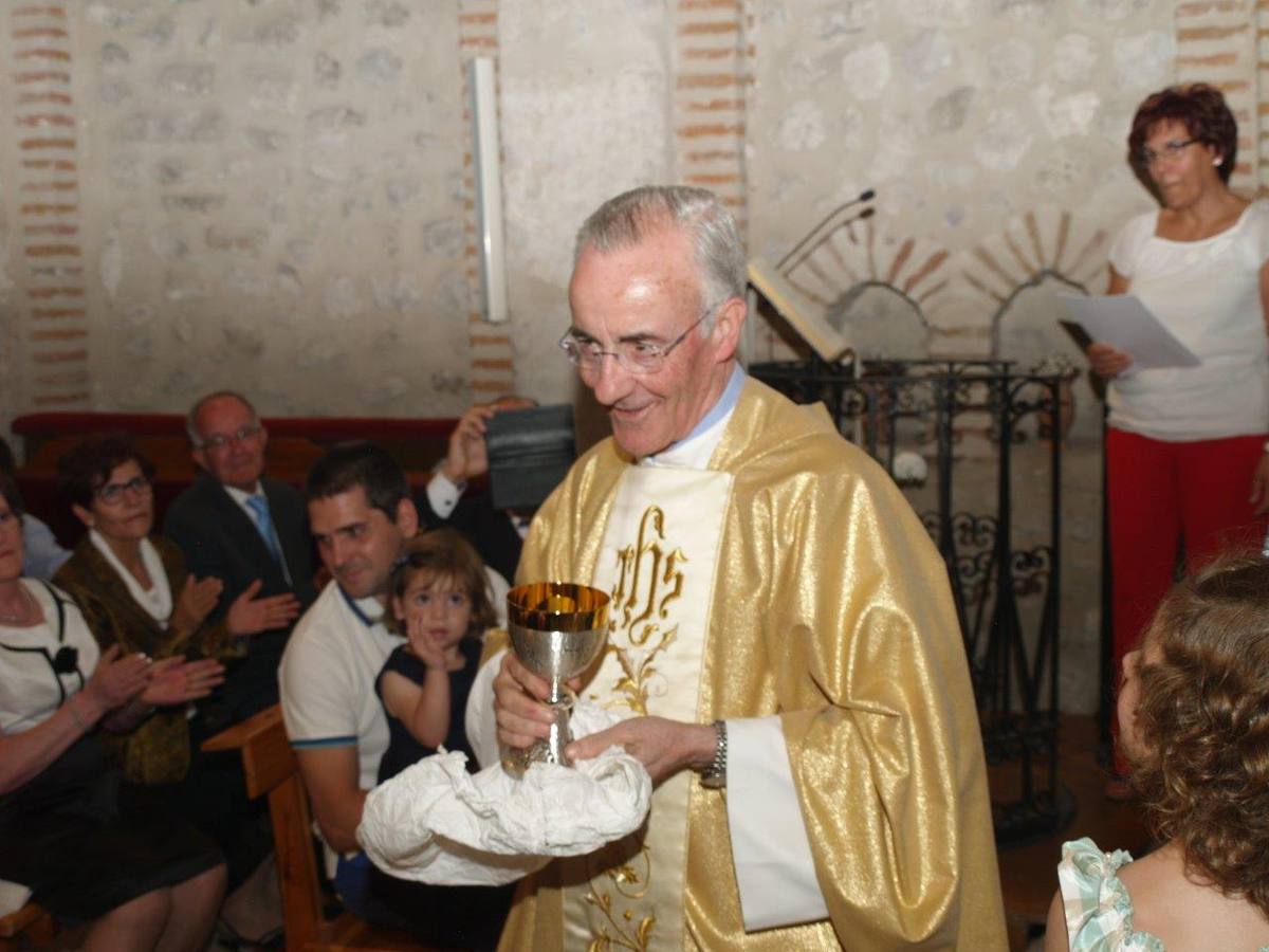 Bodas de oro sacerdotales de José González Caballero en Villaverde de Íscar (Segovia)