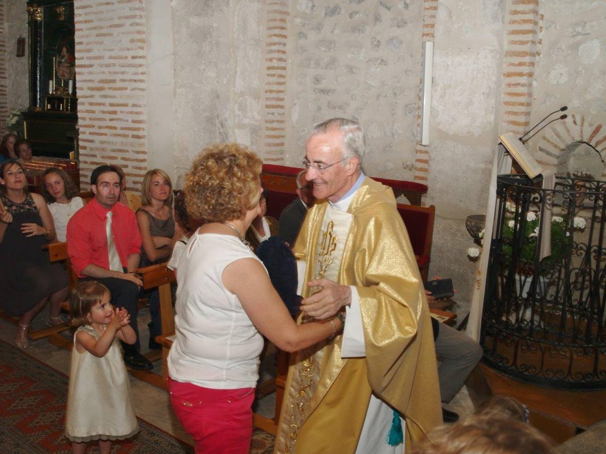 Bodas de oro sacerdotales de José González Caballero en Villaverde de Íscar (Segovia)