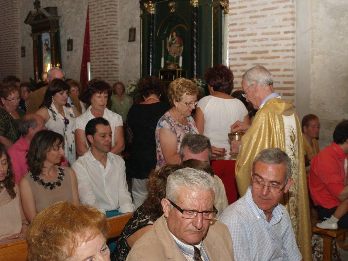 Bodas de oro sacerdotales de José González Caballero en Villaverde de Íscar (Segovia)