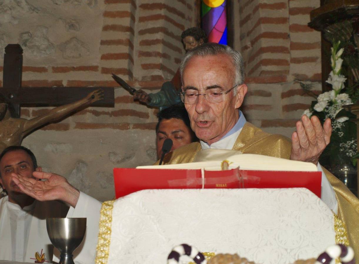 Bodas de oro sacerdotales de José González Caballero en Villaverde de Íscar (Segovia)