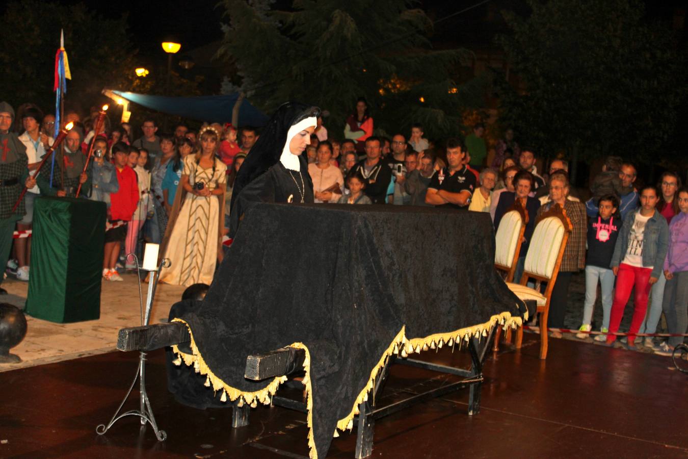 Torquemada revive la llegada de Catalina de Austria