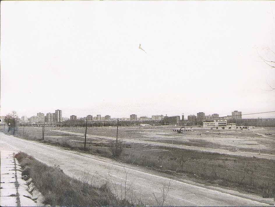 Terrenos de la ciudad-jardín. 