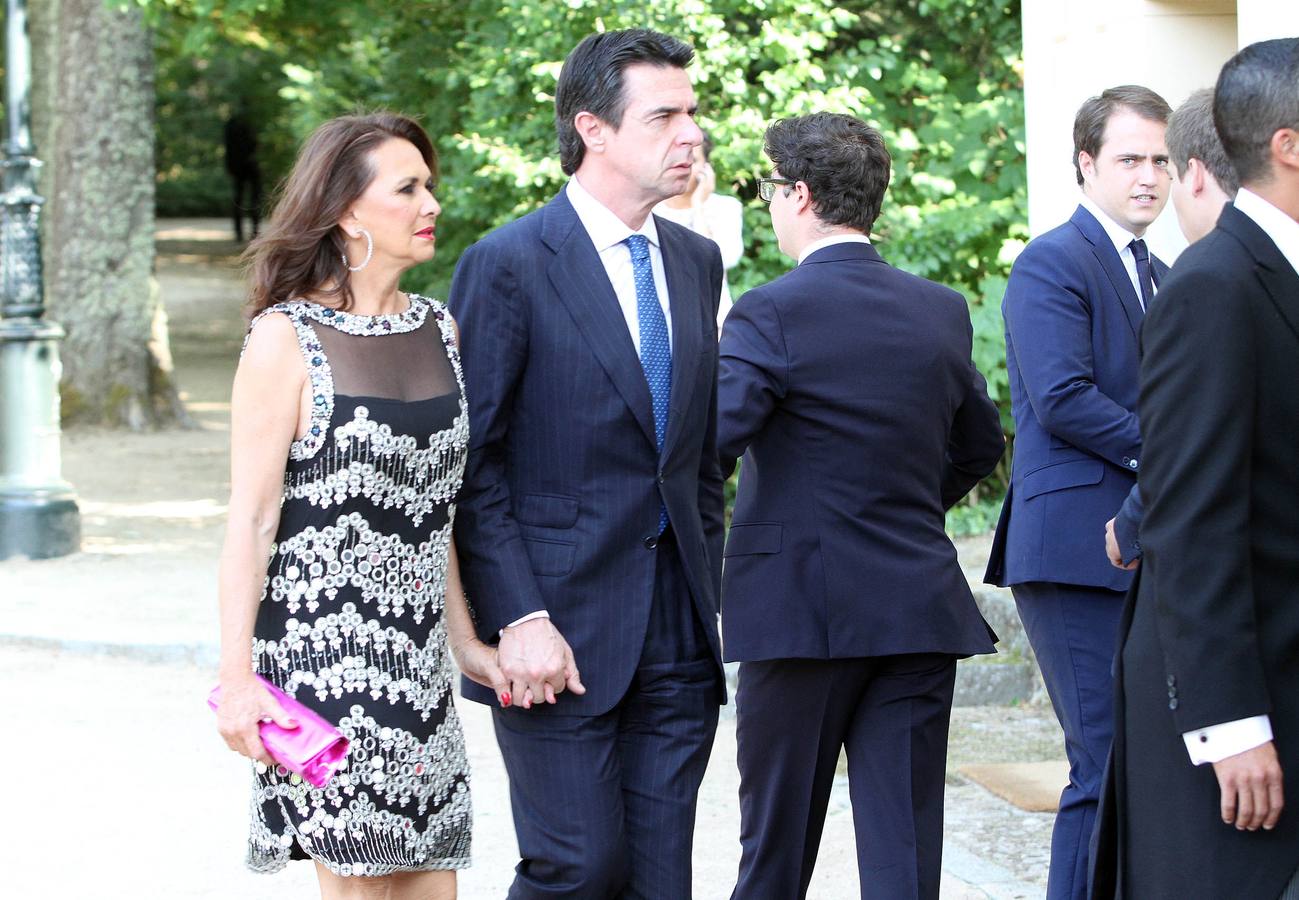 Boda de la hija de De Guindos en La Granja de San Ildefonso de Segovia