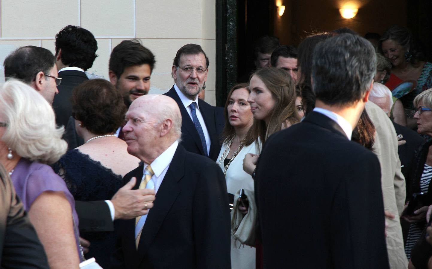Boda de la hija de De Guindos en La Granja de San Ildefonso de Segovia