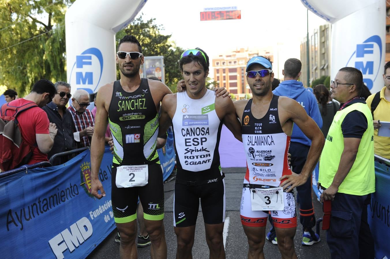 La playa de las Moreras acoge el XVII Triatlón Ciudad de Valladolid