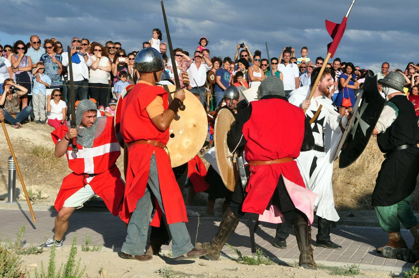 Asalto al castillo de Tiedra. Valladolid