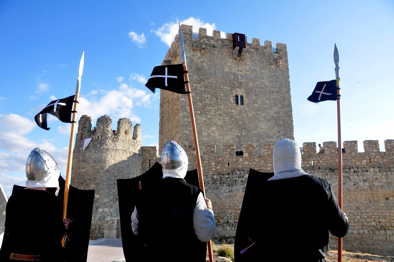 Asalto al castillo de Tiedra. Valladolid