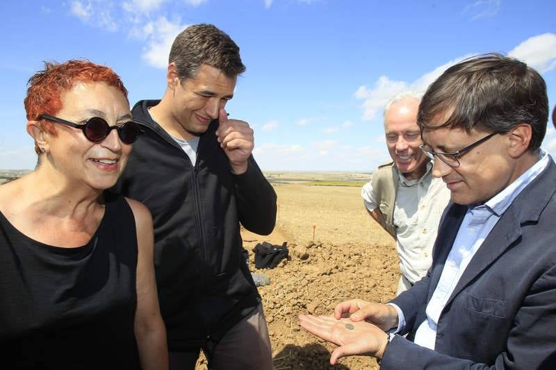 Visita al yacimiento arqueológico de Dessobriga en Osorno (Palencia)