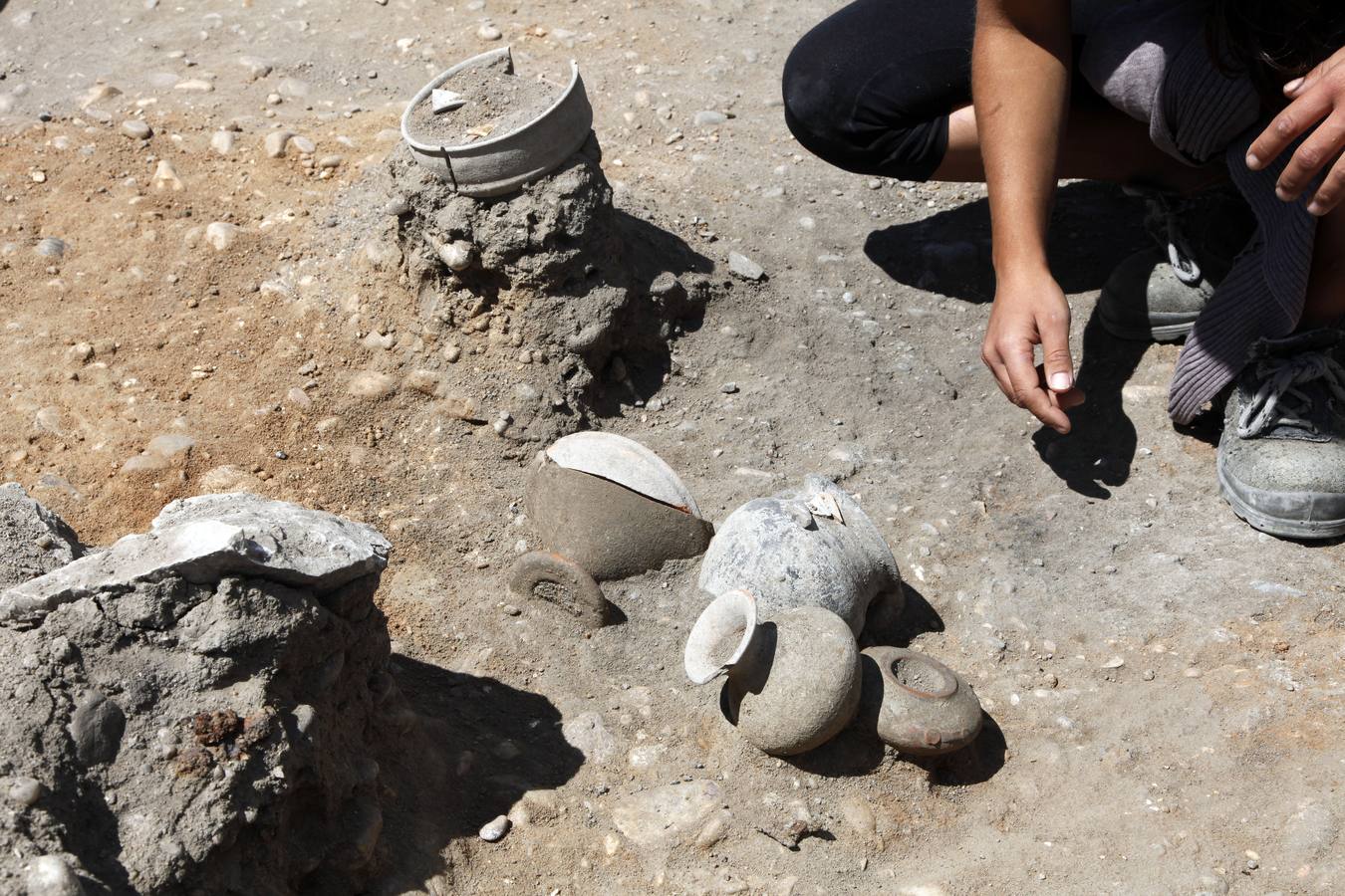 Yacimiento arqueológico de Pintia en Padilla de Duero (Valladolid)