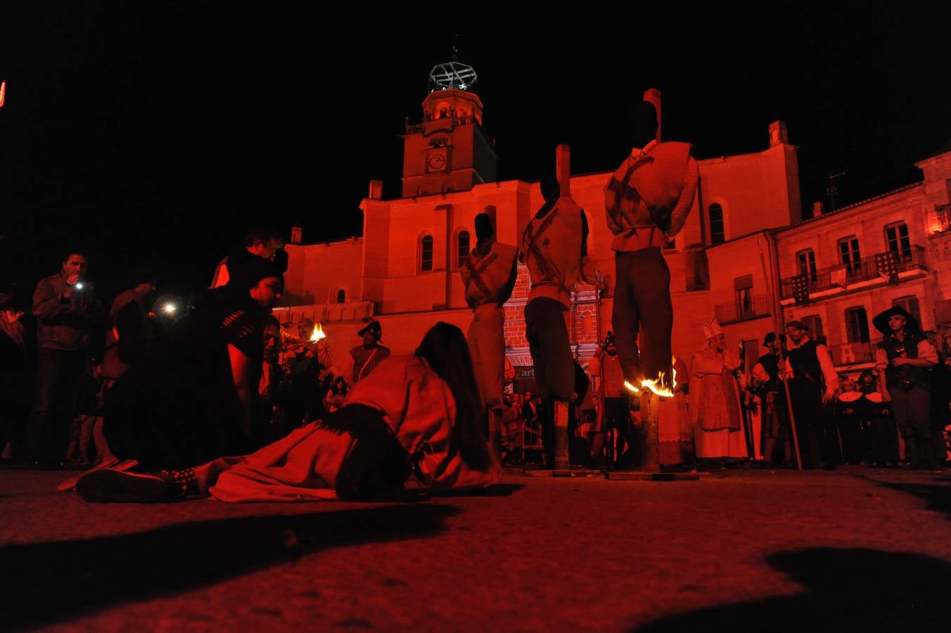 Auto de Fe en la Feria Renacentista de Medina del Campo (Valladolid)