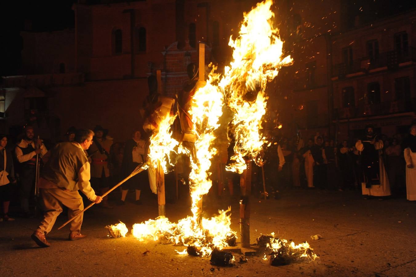 Auto de Fe en la Feria Renacentista de Medina del Campo (Valladolid)