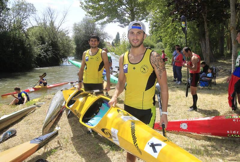 Descenso del Pisuerga en Alar del Rey (Palencia)