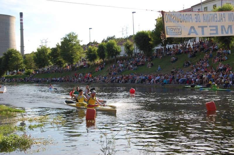 Descenso del Río Carrión en Velilla (Palencia)